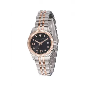 Reloj Pierre Cardin mujer Montmartre cuarzo analógico CF.1012.MU.1 - 28mm plata malla de acero inoxidable