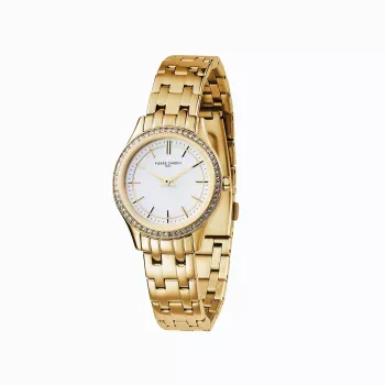 Reloj Pierre Cardin mujer de cuarzo analógico CF.0611.SE.G 30mm malla de acero inoxidable