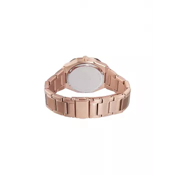 Reloj analógico de cuarzo de mujer Pierre Cardin CF.1008.MR 32mm malla de acero inoxidable color oro rosa