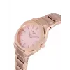 Reloj analógico de cuarzo de mujer Pierre Cardin CF.1008.MR 32mm malla de acero inoxidable color oro rosa