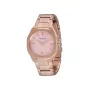 Reloj analógico de cuarzo de mujer Pierre Cardin CF.1008.MR 32mm malla de acero inoxidable color oro rosa