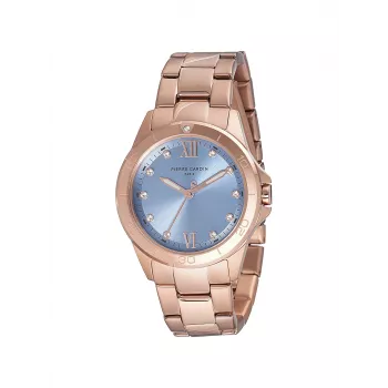 Pierre Cardin Reloj de mujer Cuarzo Analógico CF.1009.MR.2 34mm Oro rosa Acero inoxidable Correa mesh