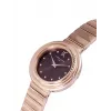 Pierre Cardin reloj de mujer analógico de cuarzo CF.1010.MR 32mm esfera plateada correa de piel negra