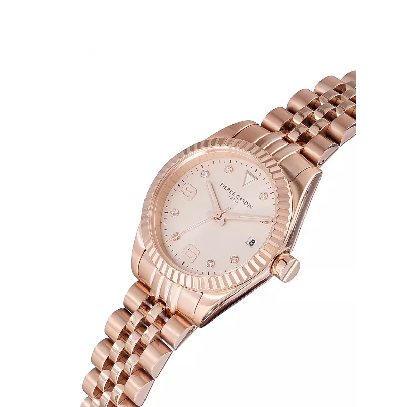Pierre Cardin Reloj de mujer cuarzo analógico CF.1012.MR 28mm oro rosa acero inoxidable