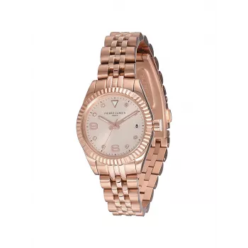 Pierre Cardin Reloj de mujer cuarzo analógico CF.1012.MR 28mm oro rosa acero inoxidable