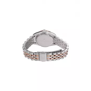 Pierre Cardin Reloj analógico de cuarzo de mujer CF.1012.MU.2 - 28mm oro rosa acero inoxidable correa milanesa
