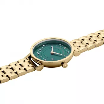 Reloj de cuarzo de mujer Pierre Cardin CCM.0552 plata acero inoxidable malla 32mm