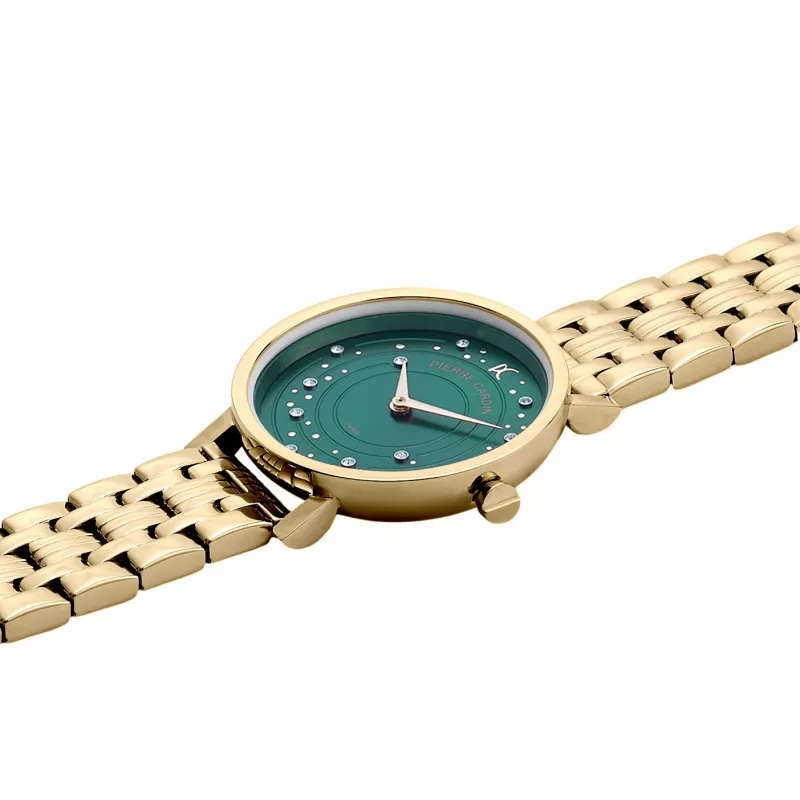 Reloj de cuarzo de mujer Pierre Cardin CCM.0552 plata acero inoxidable malla 32mm