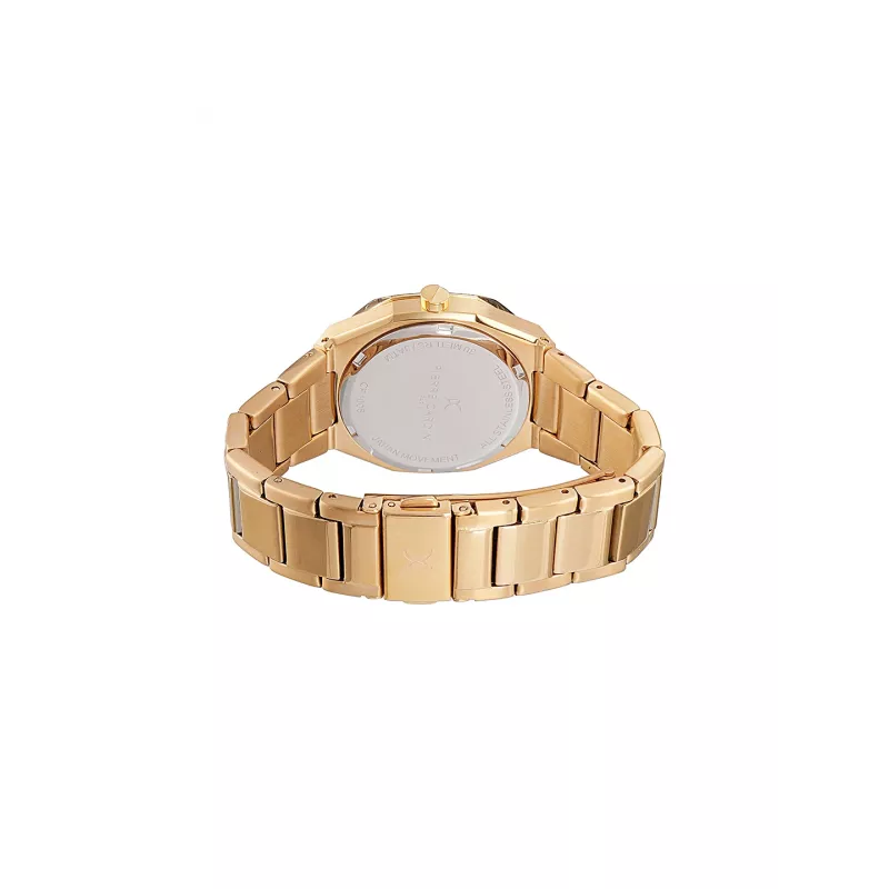 Reloj de cuarzo de mujer Pierre Cardin CF.1008.MG - 32 mm malla de acero inoxidable dorada