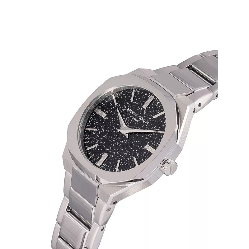 Pierre Cardin Reloj de mujer de cuarzo CF.1008.MS 32mm malla de acero inoxidable plateada
