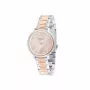 Pierre Cardin Reloj para mujer CBC.5006 32mm acero inoxidable cuarzo analógico esfera blanca piel negra