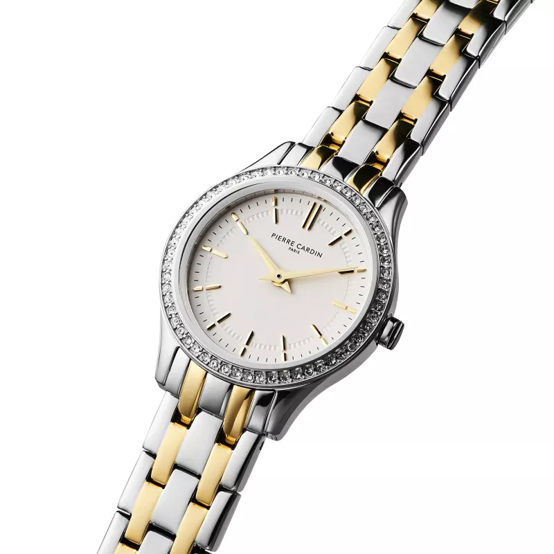 Reloj de mujer Pierre Cardin CF.0607.SU.G 30 mm plata acero inoxidable