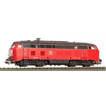 PIKO 22065 Locomotora diésel H0 con sonido BR 215 DB AG Época V con decodificador de sonido PIKO