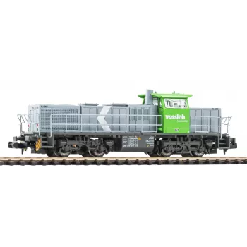 PIKO 40487 locomotora diésel N G1206 Vossloh Leasing época VI
