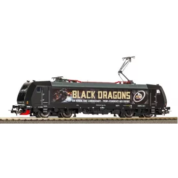 PIKO 57877 H0 Locomotora eléctrica 185 329 Black Dragons VI