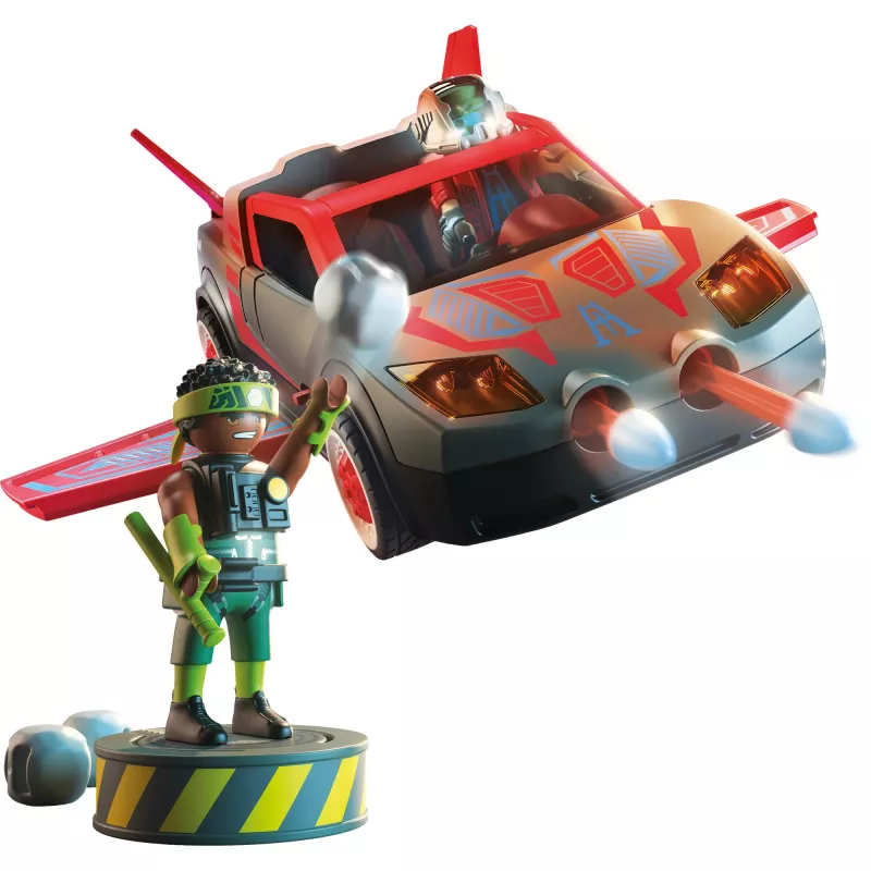 Playmobil 71832 Heroes: vehículo multifunción de héroes