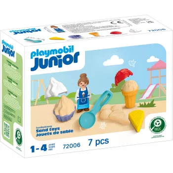 PLAYMOBIL 72006 JUNIOR heladería de arena