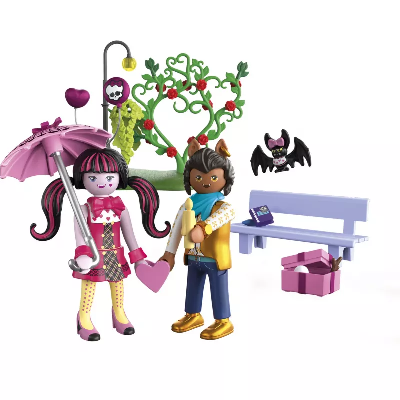 PLAYMOBIL 72043 Monster High Cita de San Valentín