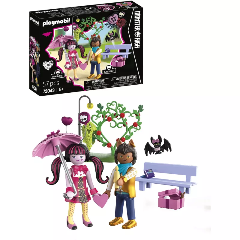 PLAYMOBIL 72043 Monster High Cita de San Valentín