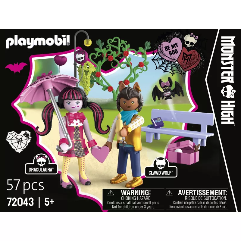 PLAYMOBIL 72043 Monster High Cita de San Valentín