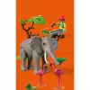 PLAYMOBIL 72068 Elefante con cuidador de animales