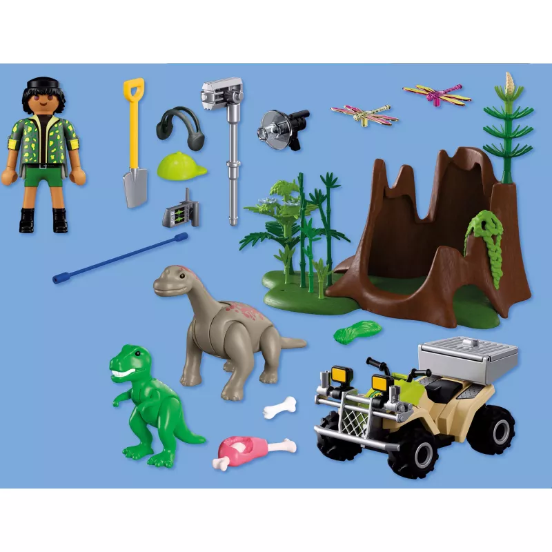 Playmobil 72069 Escondite de dinosaurios
