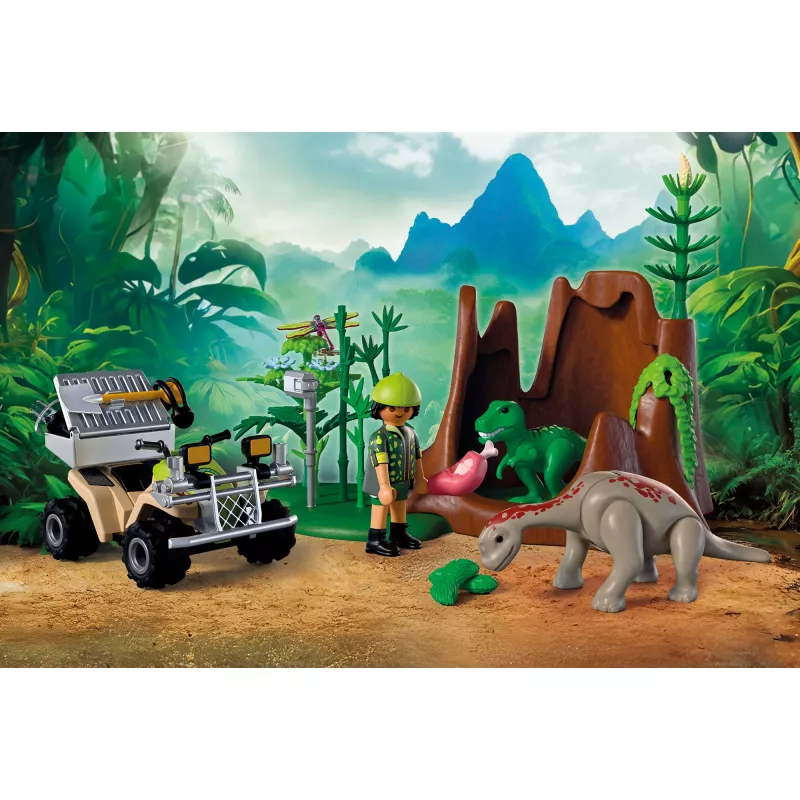 Playmobil 72069 Escondite de dinosaurios