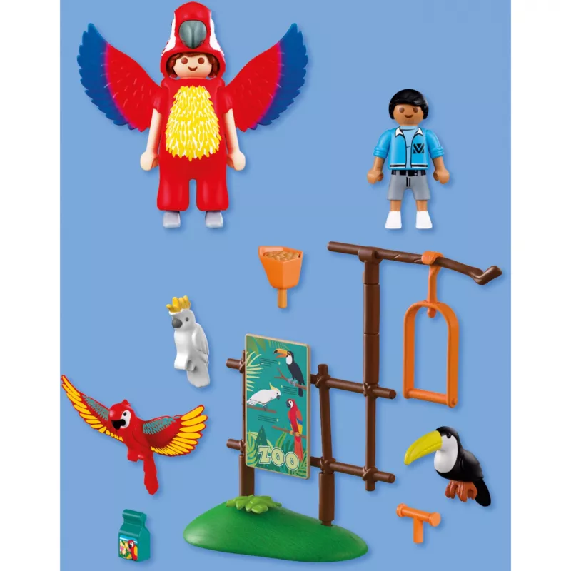 PLAYMOBIL 72074 Animals & Friends mascota del zoo