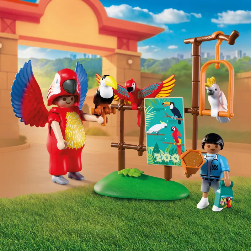 PLAYMOBIL 72074 Animals & Friends mascota del zoo