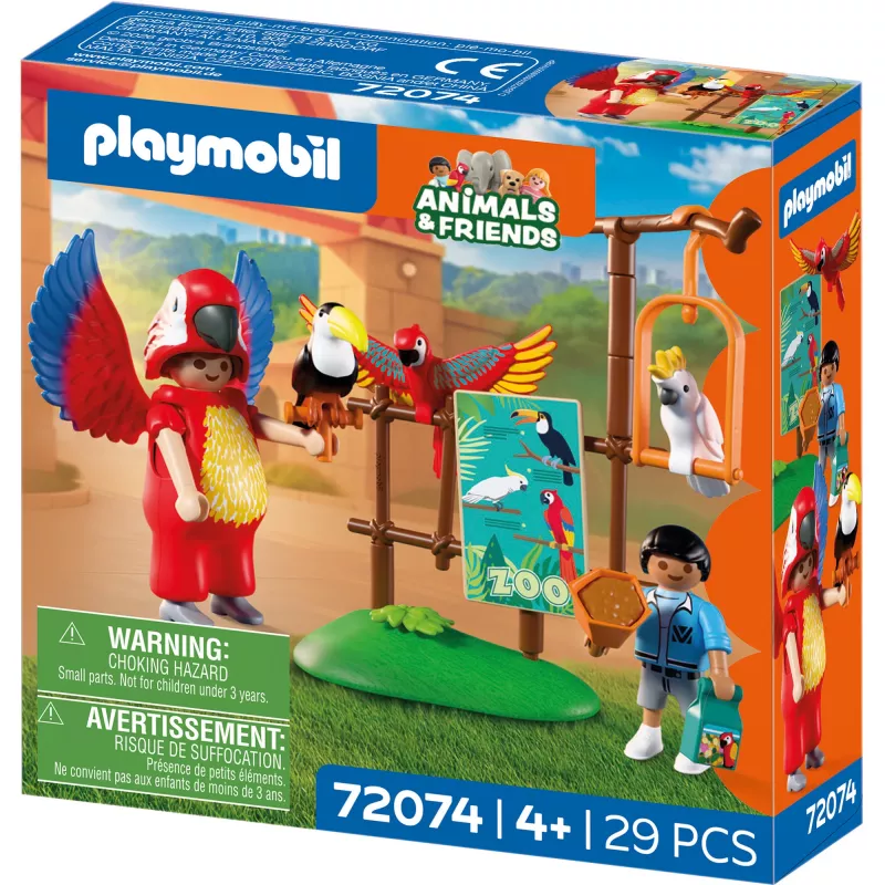 PLAYMOBIL 72074 Animals & Friends mascota del zoo