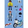 PLAYMOBIL 72079 City Action policía persecución en moto