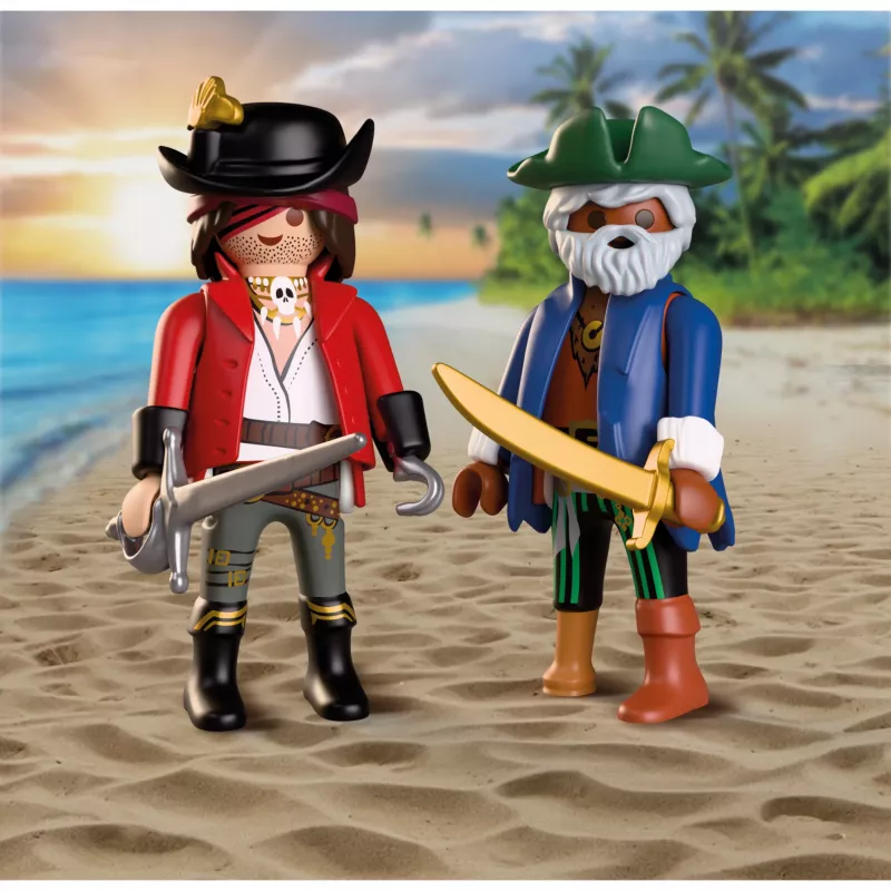 PLAYMOBIL 72100 huevo sorpresa piratas set de figuras