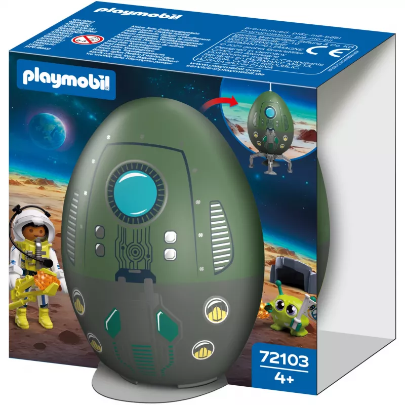 PLAYMOBIL 72103 Huevo sorpresa: espacio - Space Surprise Egg