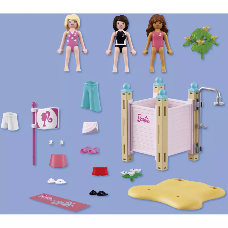 Playmobil 72124 Barbie Beach Fashion set de figuras de juego