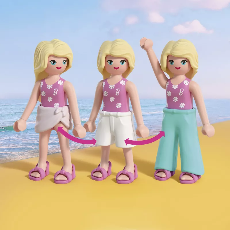 Playmobil 72124 Barbie Beach Fashion set de figuras de juego