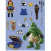 PLAYMOBIL Knights 72116 Troll con tesoro del caballero león