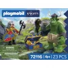 PLAYMOBIL Knights 72116 Troll con tesoro del caballero león