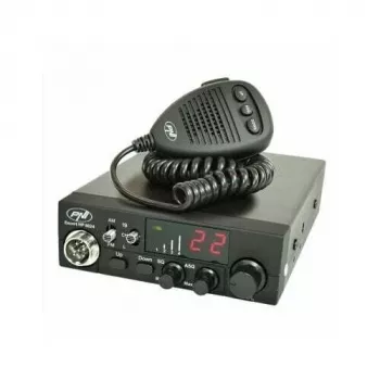 Emisora CB PNI HP-8024 ESCORT AM/FM 12/24V