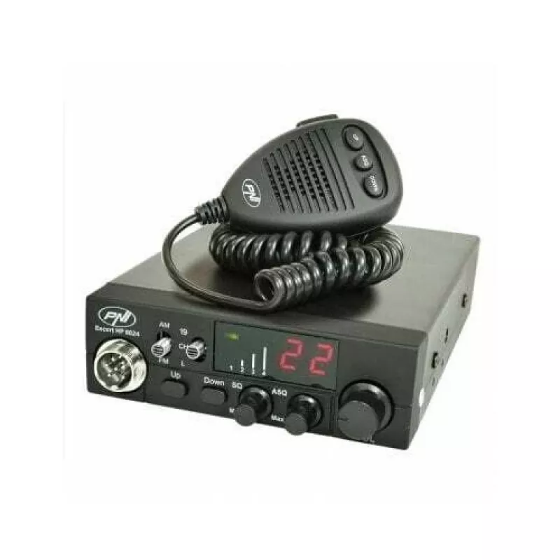 Emisora CB PNI HP-8024 ESCORT AM/FM 12/24V