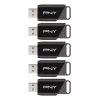 PNY Attaché X Memoria USB 64 GB USB 3.2 Gen 1 Pack de 5 (P-FD64GX5ATTX-EF)