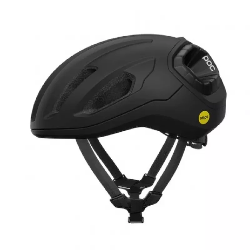 POC Amidal Casco de ciclismo de carretera Uranium Black Matt S 50-56 cm