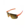 POC Elicit gafas de ciclismo - Fluo Orange / Violet-Silver Mirror