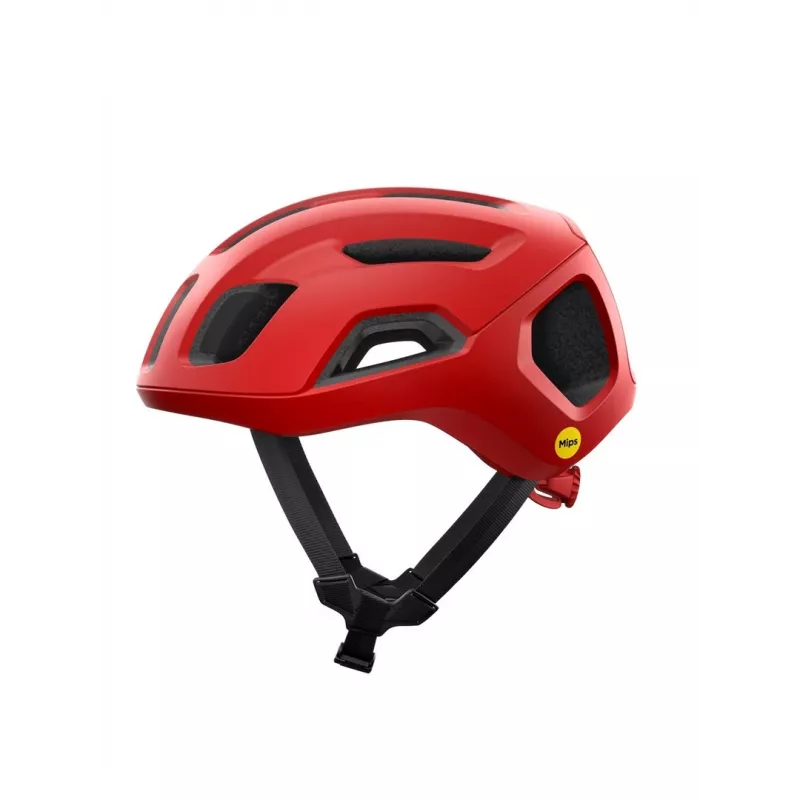 POC Ventral Lite casco de bicicleta Medium Fluorescent Orange/AVIP White