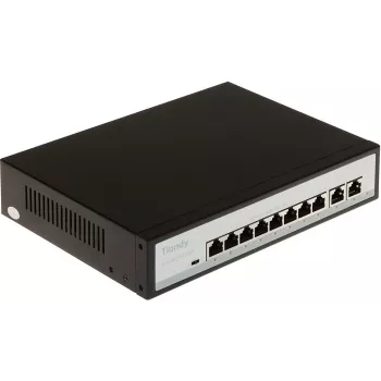 POE LANG Switch PoE de 8 puertos 10/100 Mbps 120W