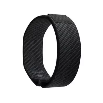 Correa SoftWeave para Polar Loop S-L, negra (Night Black) – correa intercambiable para Polar Loop