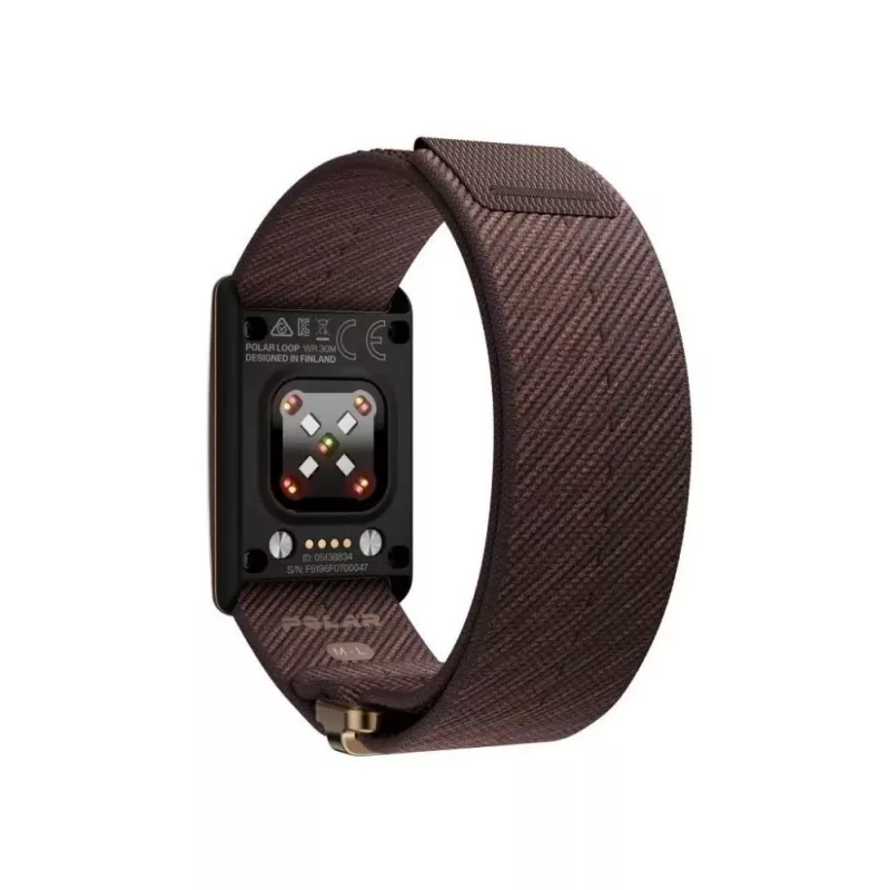 Polar Loop pulsera de actividad sin pantalla S-L, marrón cobre (920115933)