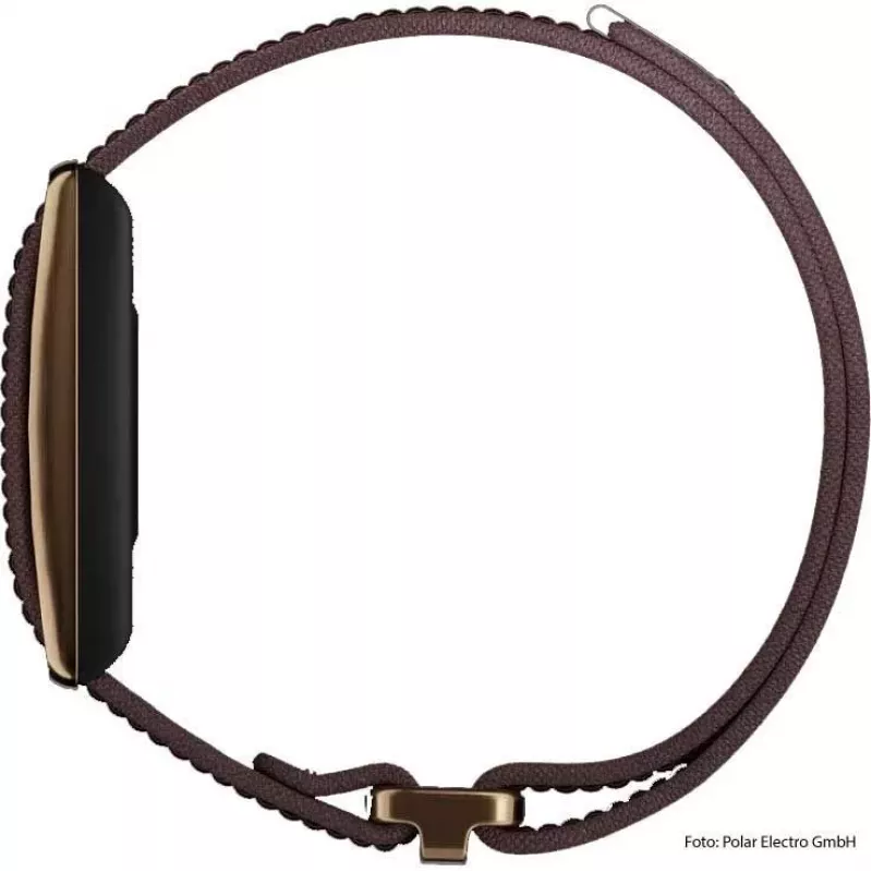 Polar Loop pulsera de actividad sin pantalla S-L, marrón cobre (920115933)