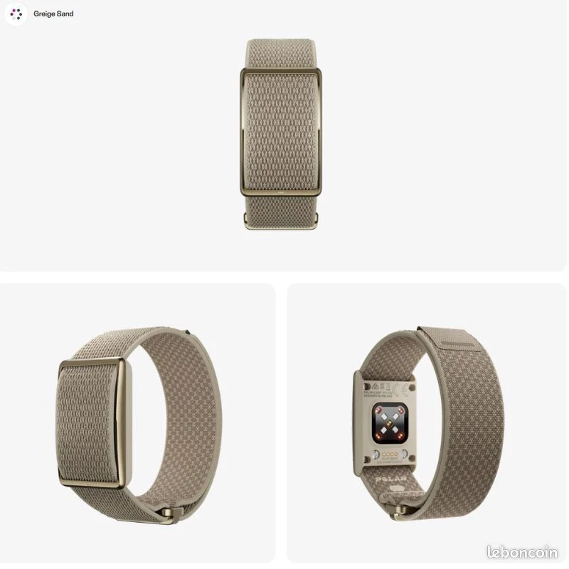Polar Loop pulsera de actividad sin pantalla S-L, greige arena (920115932)