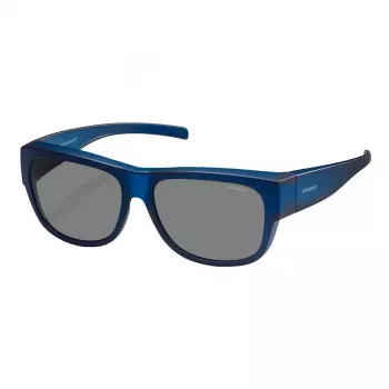 Polaroid Ancillaries PLD9003SM3Q Gafas de sol unisex - Montura negra, lentes grises polarizadas
