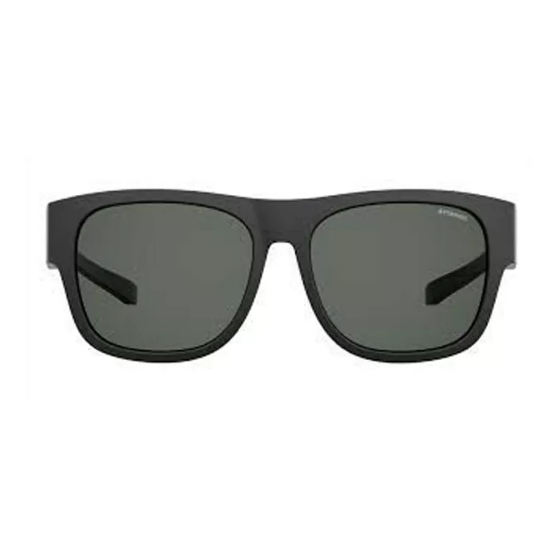Gafas de sol unisex POLAROID ANCILLARIES PLD9010S003 rectangulares - negro/gris - polarizadas UV400